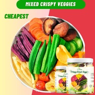 【 Cheapest 】Kerepek sayur Dry Vege and Fruits Series crispy mixed fruit Mix Healthy Fruit and Vegeta