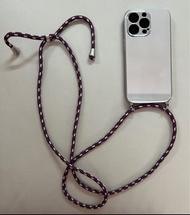iPhone 13 Pro 鏡面手機殼連掛繩連禮盒（全新）
