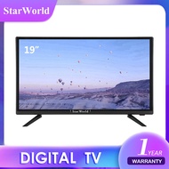 StarWorld LED Digital TV 19 นิ้ว (16:9)  ทีวี19นิ้ว ทีวีจอแบน ทีวีดิจิตอล โทรทัศน์ รับประกัน1ปี