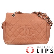 香奈兒 PTT 鏈條托特包 A18004 魚子醬紋皮革女士托特包

鮭魚粉紅色 [二手]