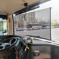 Truck Bus Sunshade Half Trailer Front Sunshade Film Retractable Car Sunshade