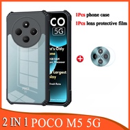 2in1 Shockproof Phone Case for POCO M7 5G M5