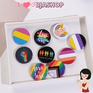 BJASHOP LGBT Brooches Jewelry Accessories Men Women Clothing Gay Badge