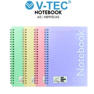 V Tec Spiral Notebook Code NB 9115 Size A5