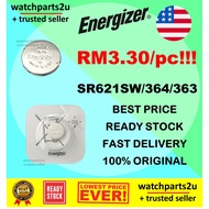 ⭐BEST PRICE!⭐ Energizer SR621 Energizer Energizer 364/363 SR621SW 364/363 1PC Battery 1.55V Silver O