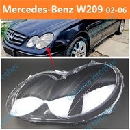 FOR  Mercedes-BENZ W209 CLK COUPE A209 02-06 COUPE CLK200 240 260 300 HEADLAMP COVER HEADLIGHT COVER