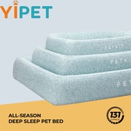YIPET Petkit All-Season Deep Sleep Pet Bed [ Dual-Sided, Memory Foam, 3D Wave, Long Lasting, Washabl