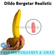 Termurah DISKON DILDO BERGETAR SOFT REALISTIC | BATANG + TESTIS MASTURBASI TOYS KODE 615 Best Qualit