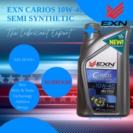 EXN CARIOS 10W-40 10W40 MOLYTECH RACING 3 SEMI SYNTHETIC ESTERS ENGINE OIL EXNIII 1 LITRES
