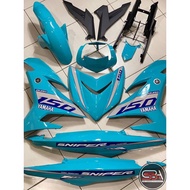 COVER SET Y15ZR V1 V2 SKY BLUE SNIPER COVERSET PREMIUM EDITION BODYSET Y15ZR Y15 YSUKU  V2 NEW ORIGINAL VELOZI