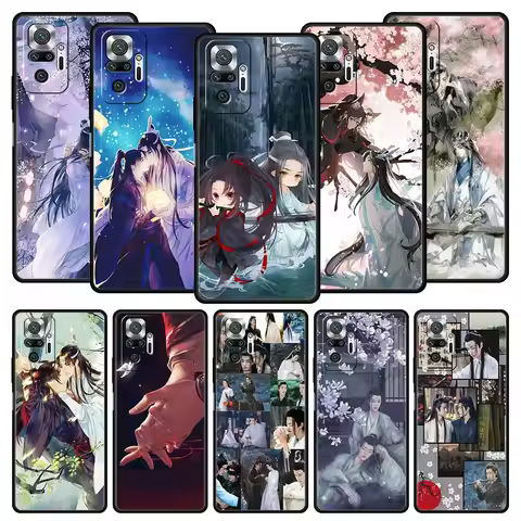 Mo Dao Zu Shi Phone Case For Xiaomi Redmi Note 12 11 10 9 Pro 5G 9s 7 8 8T 10C 9A 9C 9T K40 Gaming S