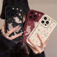 Case For Motorola Moto G85 G75 G56 G34 G53 G52 G60 G60S G35 G24 G15 Casing TPU Silicone Butterfly Fl