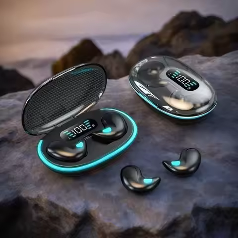 X55 Earphones Wireless Earphones Headphones Noise Reduction Sport Game Sleep Bluetooth 5.0 Earbuds H