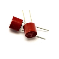 Round fuse 250V 382 T10A 8x8mm (2 pieces)