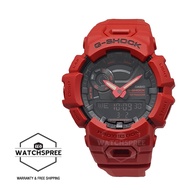 Casio G-Shock G-SQUAD Bluetooth® Red Resin Band Watch GBA900RD-4A GBA-900RD-4A