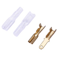 Set crimp terminal skun cewe cowo kondom karet pelindung - soket skun male female besar kecil sedang