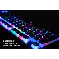 1STPLAYER Chief Player Chinese English Phonetic Symbol PBT Pudding Jelly RGB Keycap Black White 104K