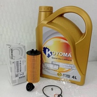 A564# MINI COOPERCLUBMAN F45 F46 F54 F55 F56 F60 BMW i8 X2 X1 OIL FILTER 11428570590+ KOYOMA 10W40 S