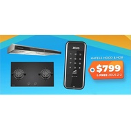 [ Giveaway Zeus Z-2 ] Hafele Designer Chimney Hood + Hybrid HOB Induction & Radiant + Multifunction 