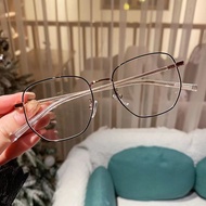 (-0~-600) Myopia glasses, new anti blue light glasses, square myopia glasses, men's and women's fini