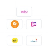 Postpaid/Prepaid Bill Payment / Bayar bill/reload Telco