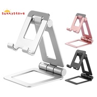 Tablet PC Mobile Phone Stand Portable Desktop Folding Aluminum Alloy Mobile Phone Live Tablet Stand