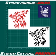 Sticker Hahaha Joker Viral Ha Ha Ha Cutting Sticker