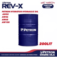 [100% ORIGINAL] PETRON HYDROTUR HYDRAULIC OIL AW32 / AW46 / AW68 / AW100 - 200LIT CASTROL / SHELL / 