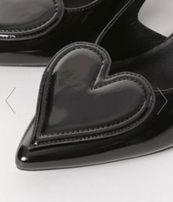 Heather Heart-Shaped Heels 日風心形 鞋 斯文 返工