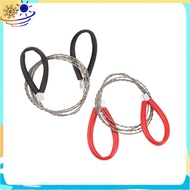 2 Pcs PVC Pipe Cable Saw Stainless Steel Wire Saw Hand Pocket String Rope Saw Emergency Survival Wir