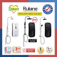 Rubine Instant Water Heater with Rainshower &amp; DC Pump [RWH-3388]