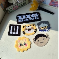 Handmade Punch Needle Mug Coaster - Bigbang GDragon Zoa & Friends , Taeyang Team 01, Daessong & TOP