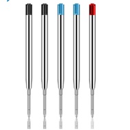 Metal Tactical Pen Refills Replacement Gel Ink Refills for Retractable Ballpoint Pen Parker School Office Stationery