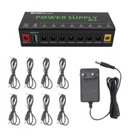 Mosky MPT-8 Power Supply, 8 DC Outputs & 5V USB Output for 9V 100-500mA, 18V 300mA Guitar Effect Ped