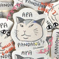 😼EMOTIONAL DAMAGE CAT STICKERS😾