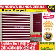 👍HIGHT QUALITY👍 ZEBRA BLIND/TINGKAP WINDOW BLIND