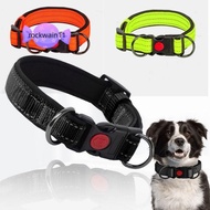 ROCKWAIN11 Dog Collar Durable Adjustable Strong Double D Ring
