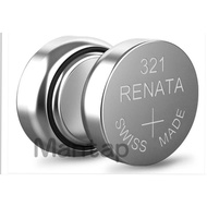 Renata 321 SR616SW Button Cell - Original Swiss Made Watch Battery