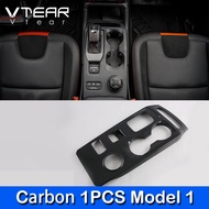Vtear For Ford Ranger Raptor Wildtrack XLT / Everest 2023 2024 Car Center Console Gear Shift Frame C