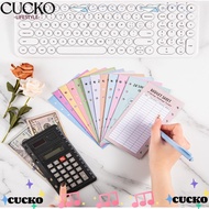 CUCKO 48PCS Cost Saving Card, A6 100 Envelopes Eave Money Cash Envelopes, Easy To Save 52 Weeks Save