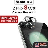 (MY) LionShield Samsung Z Flip 8/7/7FE/6 Camera Protector Galaxy Flip 8 Flip 7 Flip 7FE Flip 6 Lens 