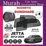 Volkswagen Jetta 2012-2024 Fit Magnetic Sunshade [4PCS]