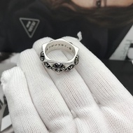 Chrome Hearts Chrome Hearts Irregular Fashion All-Match Ring Silver