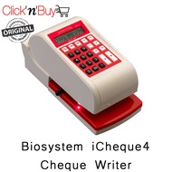 Biosystem iCheque4 Cheque Writer. 15 Digits Emboss Print. Auto Adjust &amp; Balancing Cheque. Local SG Stock.