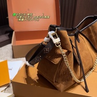 Chip Suede Tote Bag Genuine Leather Shoulder Bag Casual Bag Boutique f1