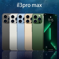 1 Set i13 Pro Max Smart Phone Dual SIM Card 6.7-inch Large Screen 16GB RAM+1TB ROM Fingerprint Unlock Mobile Phone for Android 11.0