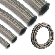 EPMAN Stainless Steel Braided Hose - AN6 AN8 AN10 AN12 AN16