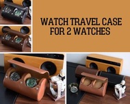 Travel watch box organizer watches case jewelry box 3 slots 手錶收納盒#手錶盒香港##首飾收納盒