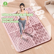 5in1 Foot Massage Mat made of TPR material, size 76cm x 90cm, helps relax & health care at home