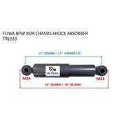 TRAILER BPW ROR FUWA CHASSIS SHOCK ABSORBER M24/M24 305MM LONG - TRL033